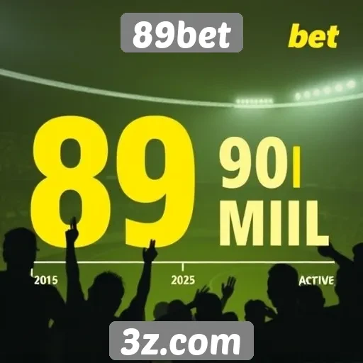 890mil jogadores ativos no 89bet em 2025