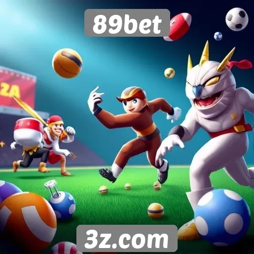 Variedade de jogos disponíveis na plataforma 89bet